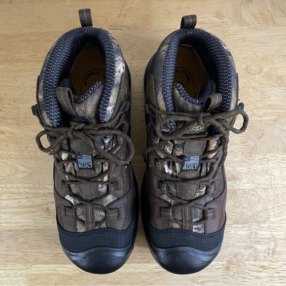 Keen Men's Braddock Mid WP Soft Toe Brown Leather Work Hiking Boots Size 9.5 NIB - Picture 6 of 15